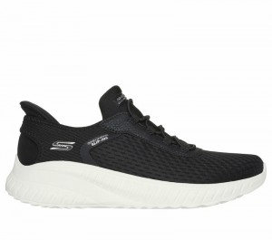 Zapatos Slip On Skechers Slip-ins: BOBS Sport Squad Chaos Mujer Negros | 485193RMO