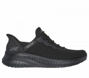 Zapatos Slip On Skechers Slip-ins: BOBS Sport Squad Chaos Mujer Negros | 501826YHR