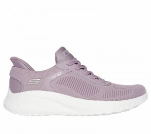 Zapatos Slip On Skechers Slip-ins: BOBS Sport Squad Chaos Mujer Lavanda | 243507QAT