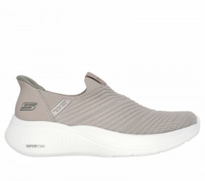 Zapatos Slip On Skechers Slip-ins: BOBS Sport Infinity - Daily Mujer Grises Marrom | 035269MKB