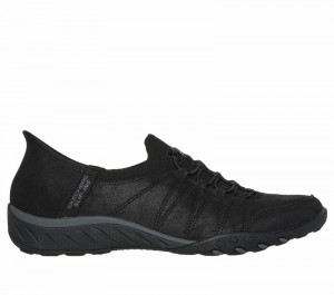 Zapatos Slip On Skechers Slip-ins: Breathe-Easy - Home-Body Mujer Negros | 567280IDC