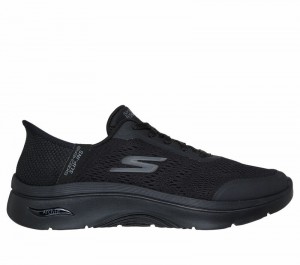 Zapatos Slip On Skechers Slip-ins: GO WALK Arch Fit 2.0 Mujer Negros | 245871TER