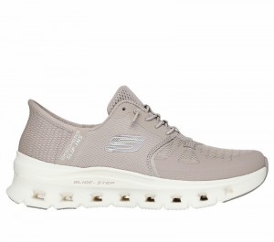 Zapatos Slip On Skechers Slip-ins: Glide-Step Pro Mujer Grises Marrom | 637921LUS