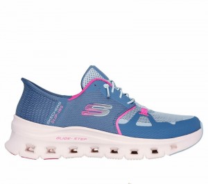 Zapatos Slip On Skechers Slip-ins: Glide-Step Pro Mujer Rosas | 914238FBR
