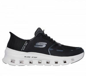 Zapatos Slip On Skechers Slip-ins: Glide-Step Pro Mujer Negros Grises | 692153VSD