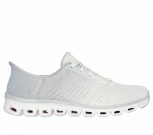 Zapatos Slip On Skechers Slip-ins: Glide-Step - Excite Mujer Grises | 805917XIC