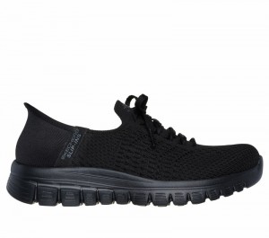 Zapatos Slip On Skechers Slip-ins: Graceful - First Blush Mujer Negros | 456807BVF