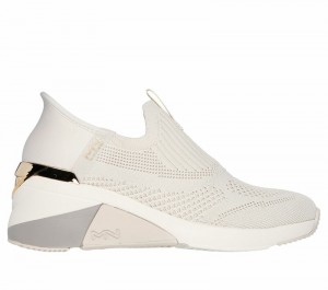 Zapatos Slip On Skechers Slip-ins Mark Nason: A Wedge - Crecent Mujer Grises Marrom | 978640OAE