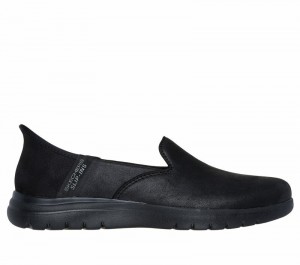 Zapatos Slip On Skechers Slip-ins: On-the-GO Flex - Captivating Mujer Negros | 723495UBC