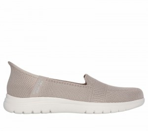 Zapatos Slip On Skechers Slip-ins: On-the-GO Flex - Camellia Mujer Grises Marrom | 592437WUB