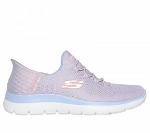 Zapatos Slip On Skechers Slip-ins: Summits - Diamond Dream Mujer Lavanda | 698213ENR