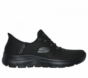 Zapatos Slip On Skechers Slip-ins: Summits - Diamond Dream Mujer Negros | 685293AJH