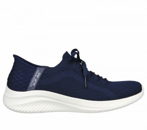 Zapatos Slip On Skechers Slip-ins: Ultra Flex 3.0 - Brilliant Mujer Azul Marino | 278901LHK