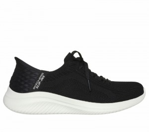 Zapatos Slip On Skechers Slip-ins: Ultra Flex 3.0 - Brilliant Mujer Negros | 305629FCW