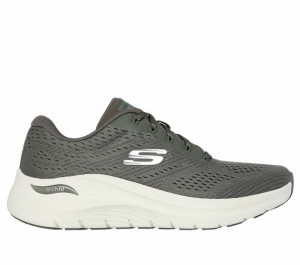 Zapatos con Cordones Skechers Arch Fit 2.0 - Big League Mujer Verde Oliva | 240578QMW