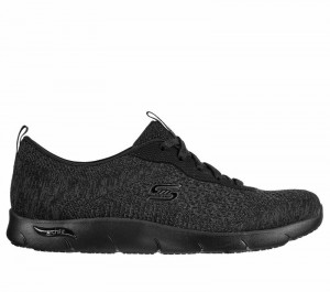 Zapatos con Cordones Skechers Arch Fit Refine - Lavish Mujer Negros | 418930QUA
