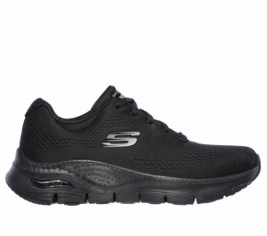 Zapatos con Cordones Skechers Arch Fit - Big Appeal Mujer Negros | 185742JQF