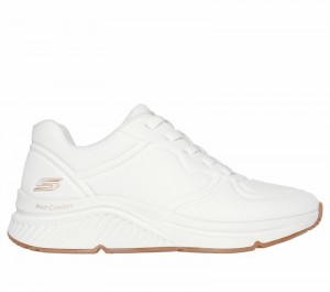 Zapatos con Cordones Skechers BOBS Arch Comfort B Sweet - A Bind Mujer Blancos | 527146QUI
