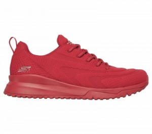 Zapatos con Cordones Skechers BOBS Sport Squad 3 - Color Swatch Mujer Rojos | 563971VRY