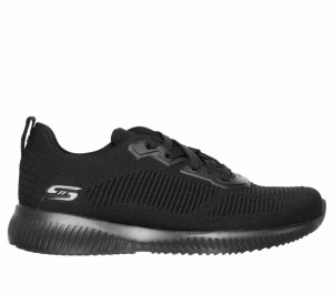 Zapatos con Cordones Skechers BOBS Sport Squad - Tough Talk Mujer Negros | 184069KUW
