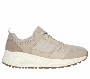 Zapatos con Cordones Skechers BOBS Sport Sparrow 2.0 - Retro Clean Mujer Grises Marrom Multicolor | 593648VBO