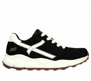 Zapatos con Cordones Skechers BOBS Sport Gosan - Thrilling Throwback Mujer Negros | 297361HNB