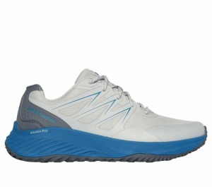 Zapatos con Cordones Skechers Bounder RSE - Zoner Hombre Grises Azules | 765143COM