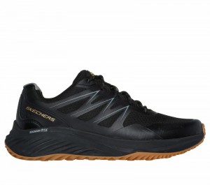 Zapatos con Cordones Skechers Bounder RSE - Zoner Hombre Negros Dorados | 934652RUT