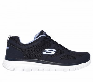 Zapatos con Cordones Skechers Burns - Agoura Hombre Azul Marino | 735281CVP