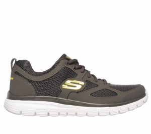 Zapatos con Cordones Skechers Burns - Agoura Hombre Grises | 718520BLK