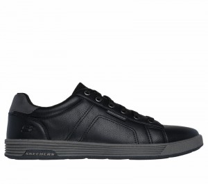 Zapatos con Cordones Skechers Cavell - Hensley Hombre Negros | 569701DSC