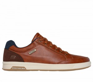 Zapatos con Cordones Skechers Cavell - Sparkman Hombre Negros | 159782GEC