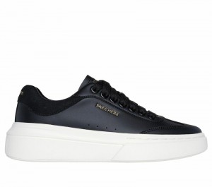 Zapatos con Cordones Skechers Cordova Classic Mujer Negros | 812347JEI