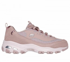 Zapatos con Cordones Skechers D'Lites - Reflections Mujer Morados Multicolor | 159807MRG