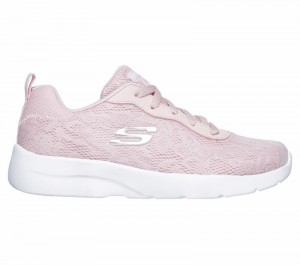 Zapatos con Cordones Skechers Dynamight 2.0 - Homespun Mujer Rosas Claro | 451763HOJ