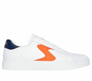 Zapatos con Cordones Skechers Eden LX - Remembrance Hombre Blancos Naranjas | 137689EJK