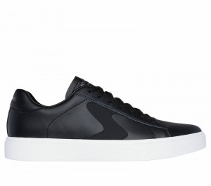 Zapatos con Cordones Skechers Eden LX - Remembrance Hombre Negros Blancos | 710235HQV