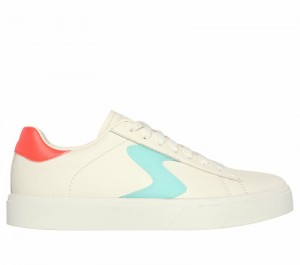Zapatos con Cordones Skechers Eden LX - Top Grade Mujer Beige Multicolor | 380564NLE