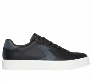Zapatos con Cordones Skechers Eden LX - Top Grade Mujer Negros Blancos | 351608WXY