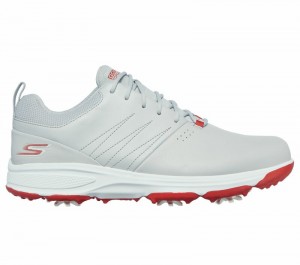 Zapatos con Cordones Skechers GO GOLF Torque Pro Hombre Grises Rojos | 263579JWF