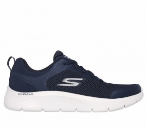 Zapatos con Cordones Skechers GO WALK Flex - Independent Hombre Azul Marino | 638709XZJ