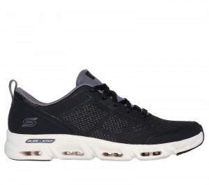 Zapatos con Cordones Skechers Glide-Step Gratify - Lume Mujer Negros Beige | 691035COW