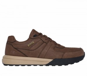 Zapatos con Cordones Skechers Netson - Gander Hombre Marrom | 825017ZSX