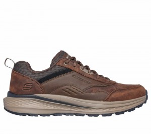 Zapatos con Cordones Skechers Relaxed Fit: Slade - Peralto Hombre Negros | 947235ESP