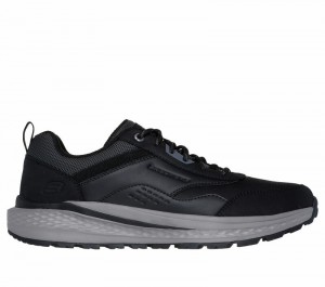 Zapatos con Cordones Skechers Relaxed Fit: Slade - Peralto Hombre Negros | 128975ZIY