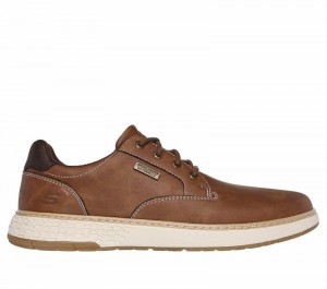 Zapatos con Cordones Skechers Relaxed Fit: Garlan - Pryor Hombre Marrom | 389257HLF