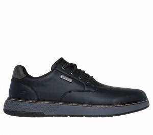 Zapatos con Cordones Skechers Relaxed Fit: Garlan - Pryor Hombre Negros | 310794WFL