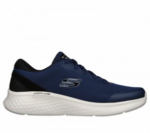 Zapatos con Cordones Skechers Skech-Lite Pro - Clear Rush Hombre Azul Marino Negros | 670342MBD