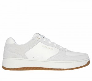 Zapatos con Cordones Skechers Sport Court 2.0 - Yaros Hombre Blancos Beige | 670983PRB