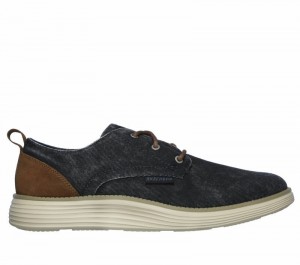 Zapatos con Cordones Skechers Status 2.0 - Pexton Hombre Azul Marino | 249857VBR